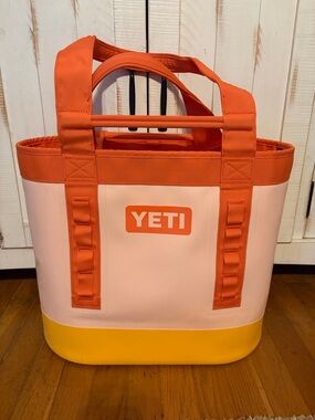 YETI Camino 35 in Peach/Beekeeper. Gently Used
